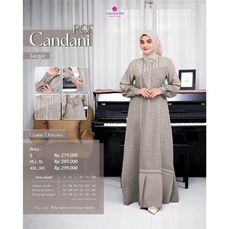 Gamis Candani Raunapride