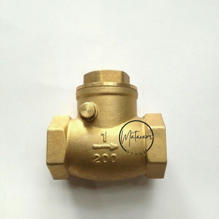 ONDA CHECK VALVE KUNINGAN 1" / KLEP TABOK 1 INCH ONDA