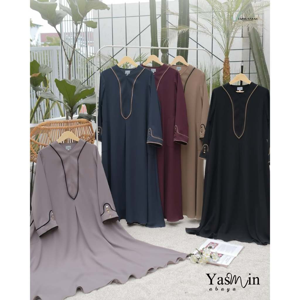 In'am Gallery | Abaya Set  Khimar Series Yasmin by Ummu Sarah