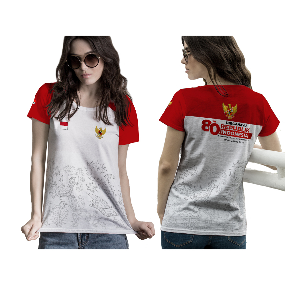 Kaos 17 Agustus 2025 Lengan Panjang / Baju 17 Agustus 2025 / Kaos Polo Agustus Terbaru