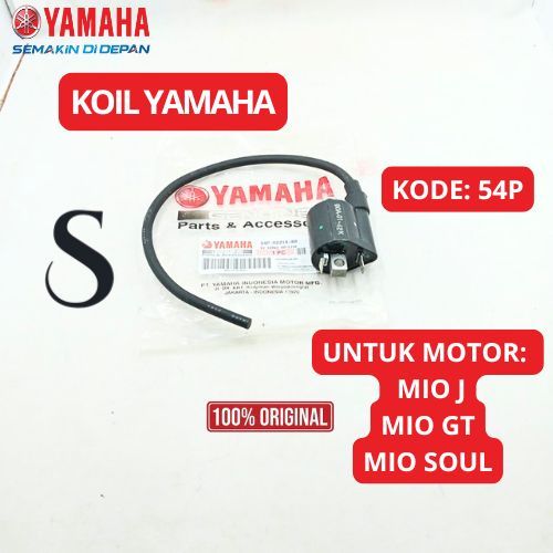 KOIL YAMAHA 54P KUALITAS ASLI ORIGINAL YAMAHA UNTUK MOTOR MIO J, MIO GT, SOUL GT, FINO, BERGARANSI