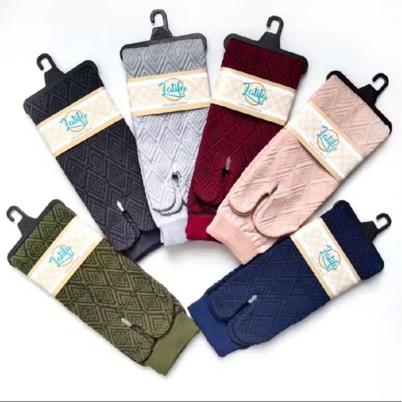 GK_023 1 psg Kaos Kaki Fashion Muslim Kaos Kaki Muslimah Jempol Embos Dewasa L