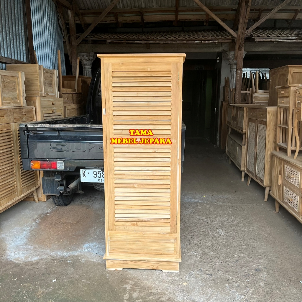 lemari 1 pintu / lemari serbaguna / lemari hias / lemari baju / lemari kecil