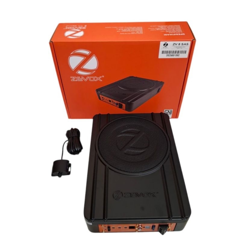 Subwoofer kolong zevox zv 8 sas subwoofer aktif zevox zv8sas