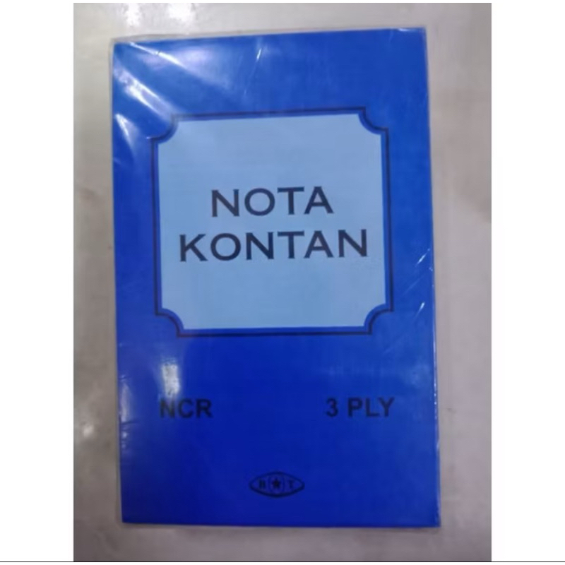 

NOTA KONTAN KECIL 3PLY 1pc BOT