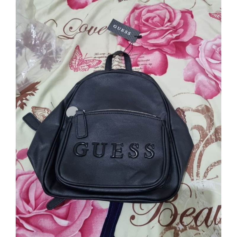 Tas Ransel GUESS warna hitam
