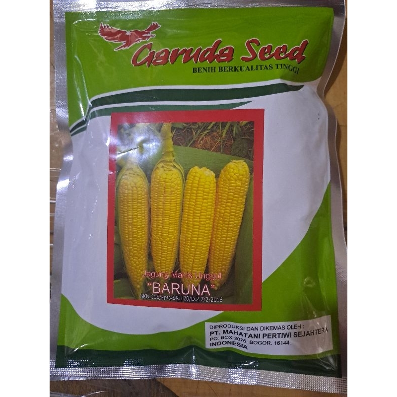 Benih Jagung manis BARUNA Garudaseed 250gram