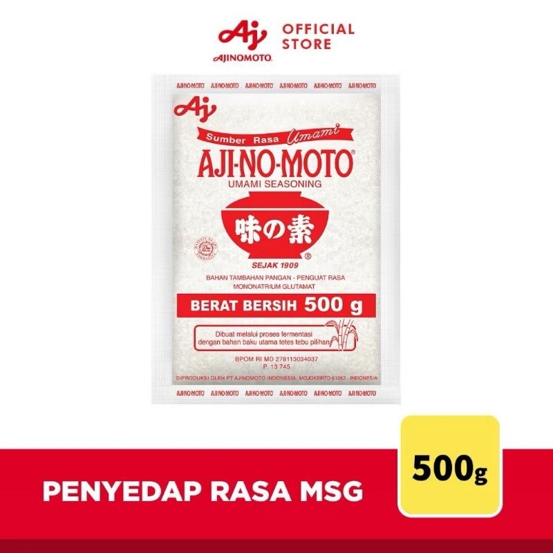 

Ajinomoto Penyedap Rasa 500g – Bumbu Umami Berkualitas