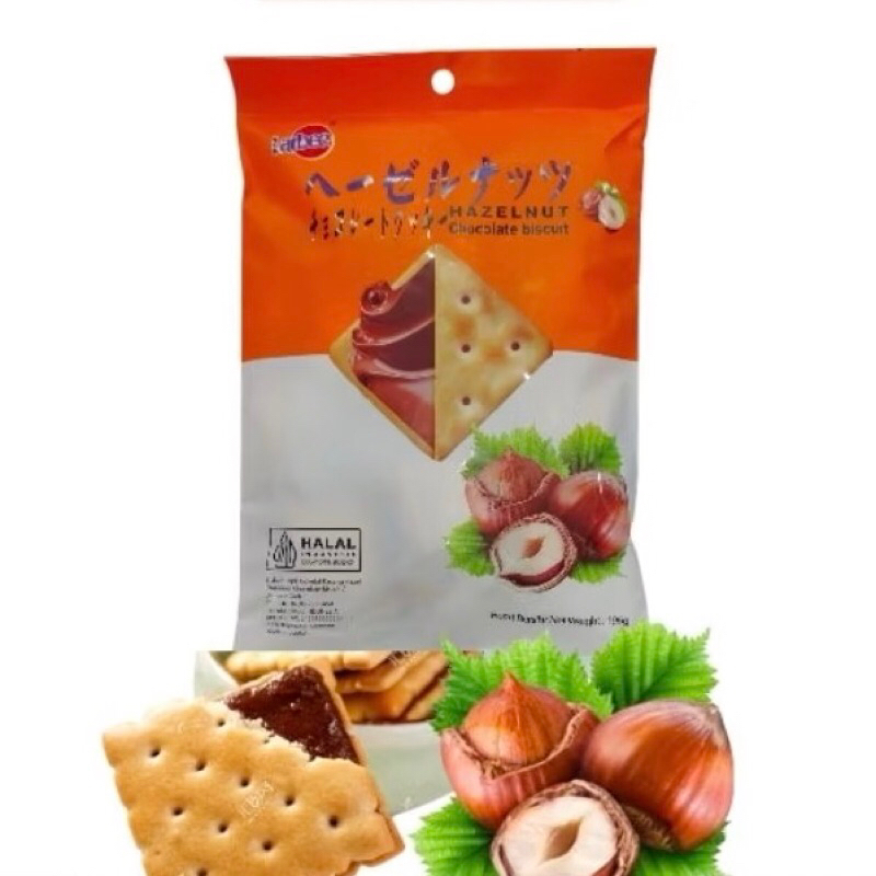 

Hazelnut Chocolate Biscuit Cracker Filling Cream Coklat Hazelnut