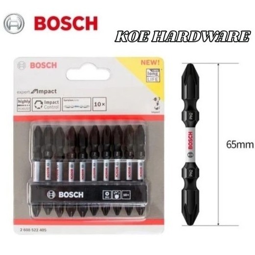 KoeHardware - Mata Obeng Impact PH2x65mm BOSCH ORIGINAL/Mata Obeng Expert Impact Hitam PH2x65mm BOSC