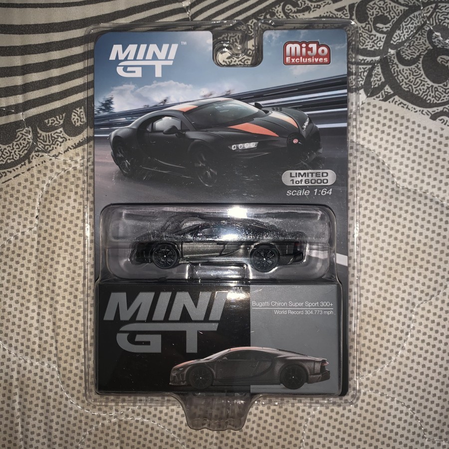 MINI GT 409 Mijo Exclusives Bugatti Chiron Super Sport 300+ World Record