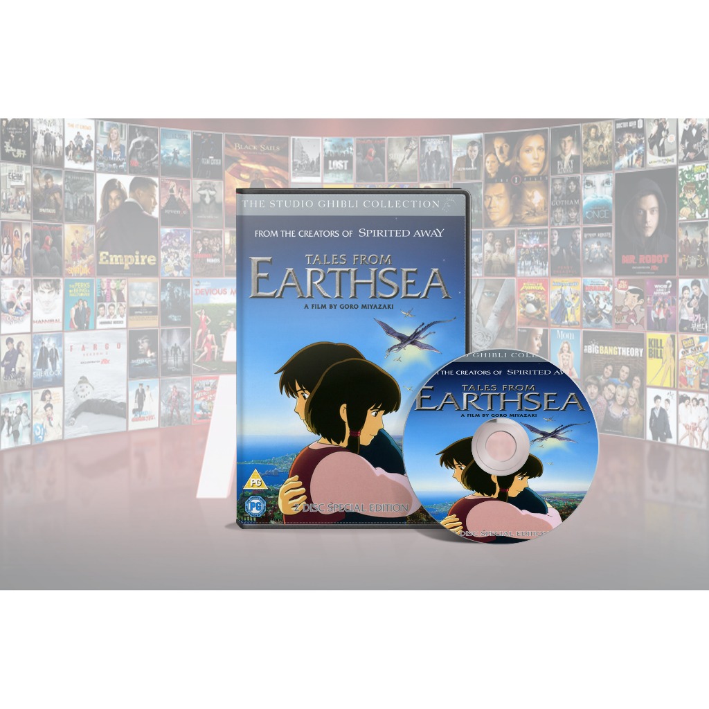 DVD Film Animasi Ghibli Tales From Earthsea (2006)