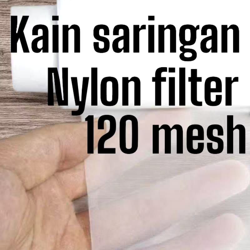 kain saringan nylon mesh 120