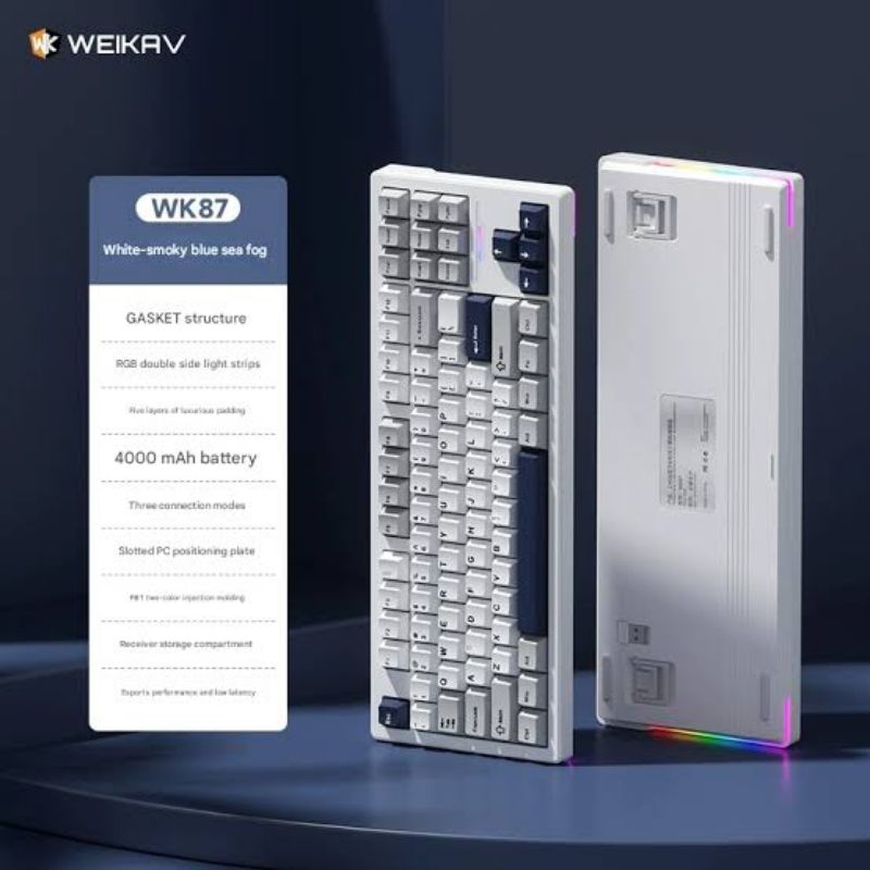 Keyboard Mechanical Weikav WK87