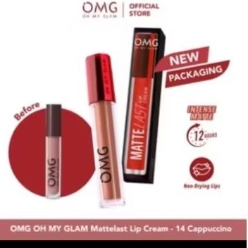 OMG mattelast lip cream - 14 cappucino