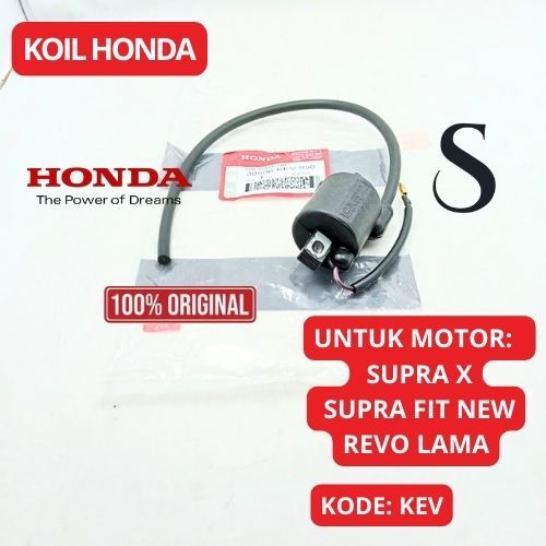 KOIL HONDA KEV BERKUALITAS ASLI ORIGINAL SUPRA, SUPRA X, SUPRA FIT NEW, REVO LAMA ORI BERGARANSI