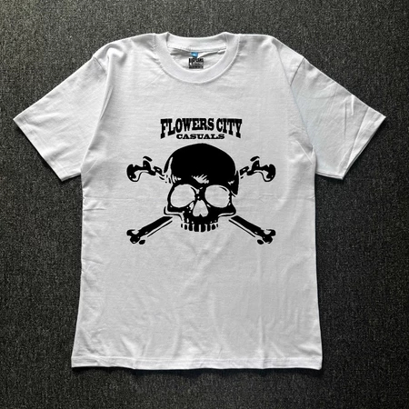 Kaos Persib Flowers City Casual (Tengkorak)\Kaos Casual Ultras Persib\Kaos Persib Bandung\Kaos Hooli