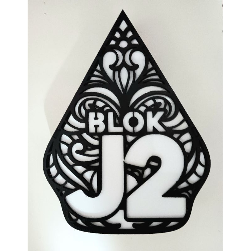 Alamat Rumah Custom Papan Lampu Model Gunungan Wayang Estetik