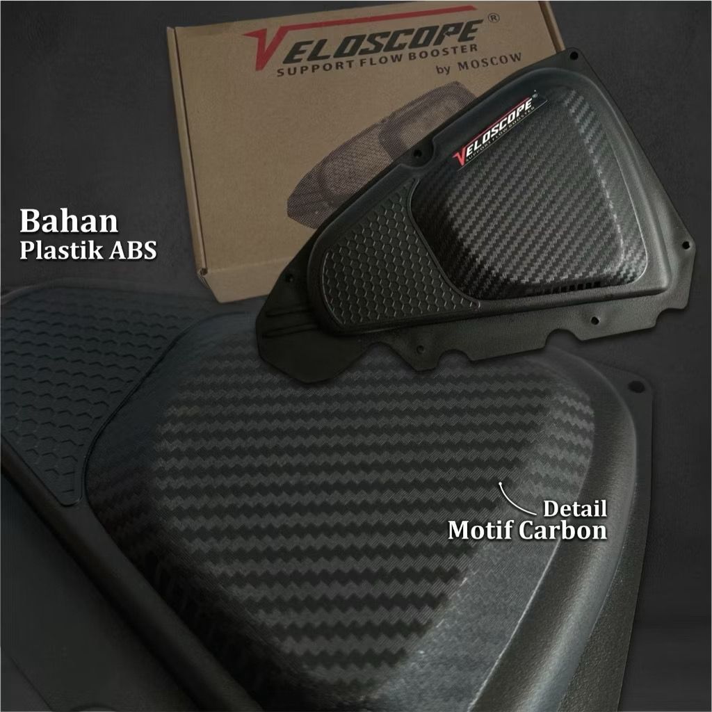 VELOSCOPE ORIGINAL COVER FILTER VARIASI VELOSCOPE FREE STIKER TUTUP BOX FILTER SLIM BEAT NEW FI