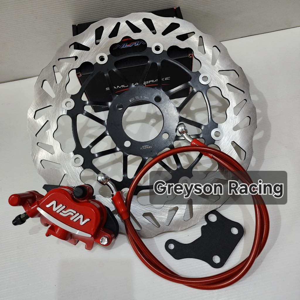 Paket kaliper rx king old / rx king tua kaliper ns samurai rcb plus breket dan piringan 300mm paket