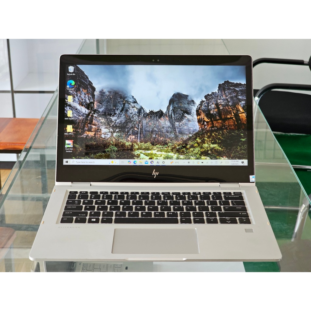 HP Elitebook X360 1030 G2 intel Core i5 Touchscreen Bisa jadi tablet 2 in 1 Premium bisnis laptop