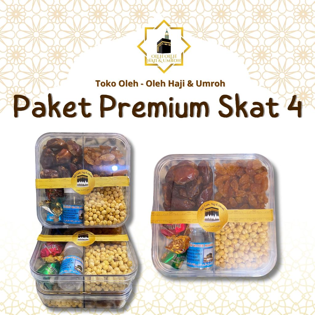 

PAKET PREMIUM SKAT EMPAT OLEH OLEH HAJI DAN UMROH ISIAN LENGKAP KURMA KACANG ARAB KISMIS GOLDEN AIR ZAM ZAM DAN COKLAT TURKEY PAKET HEMAT HARGA MURAH ISIAN BANYAK KEMASAN PREMIUM ELEGAN COCOK UNTUK KASIH KELUARGA SAHABAT TERSAYANG