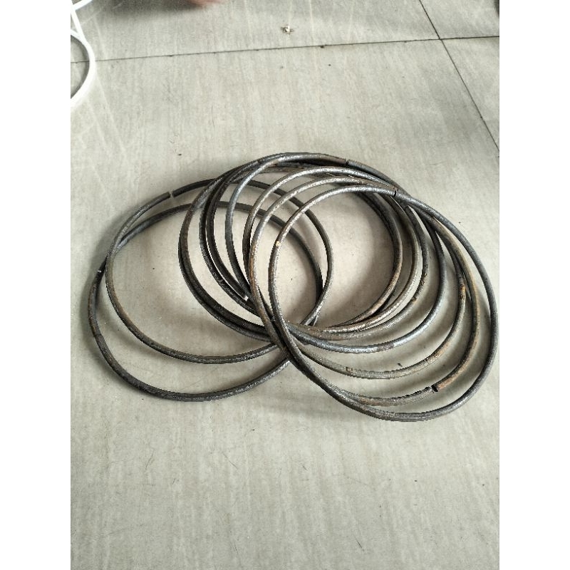 ring dekorasi/ornamen besi bulat