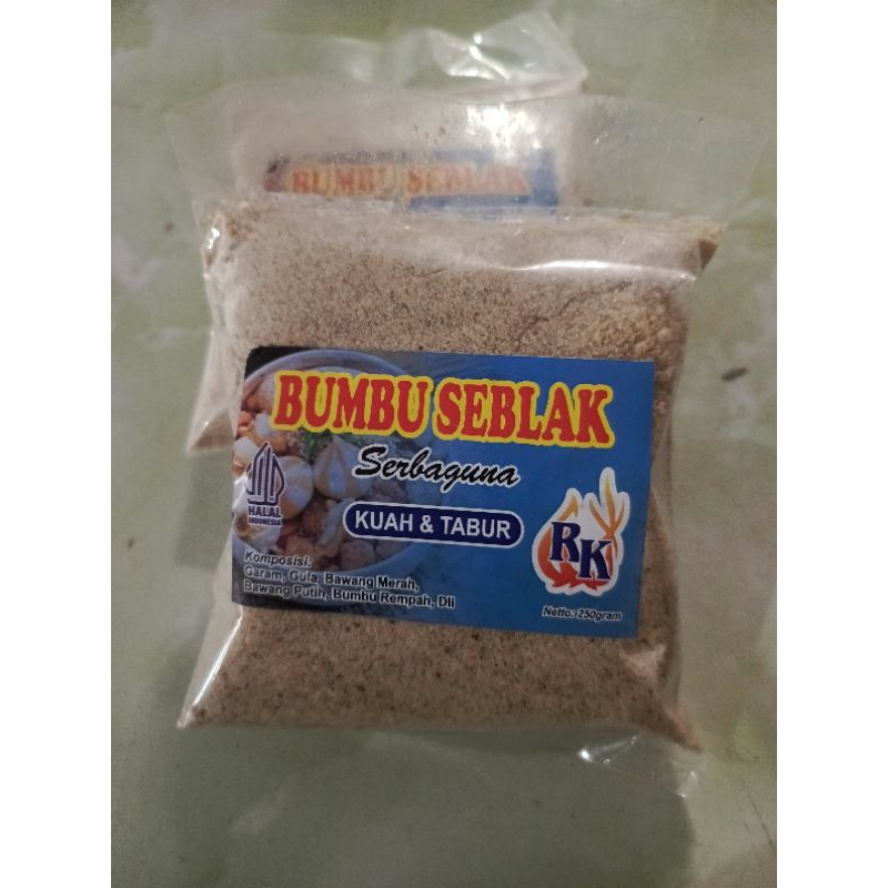 

Bumbu Baso Aci - bumbu baso cuanki - Bumbu putih - bumbu seblak 250gram