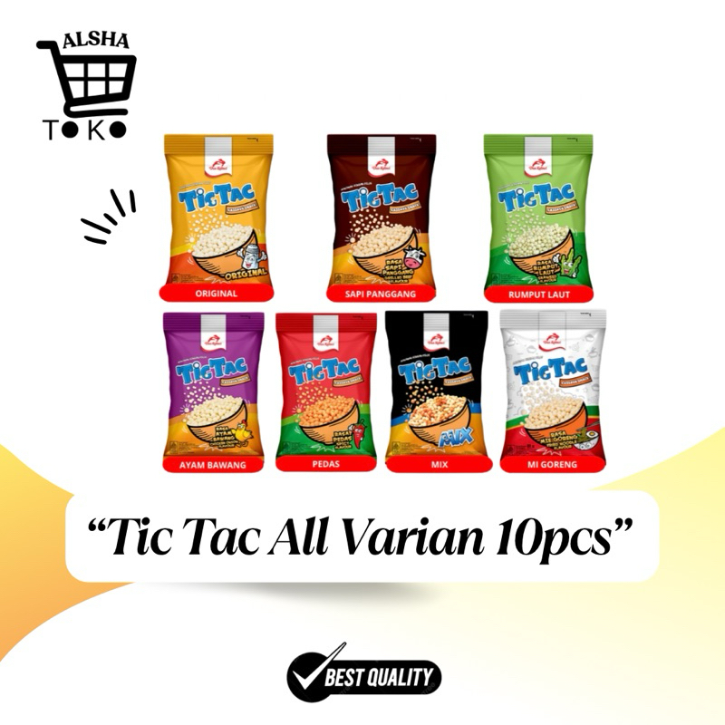 

Tic Tac Dua Kelinci berbagai varian rasa - 10 pcs Cemilan Snack Camilan Food