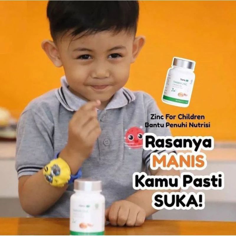 Zinc Anak Rasa Jeruk Manis – Vitamin Penambah Nafsu Makan & Daya Tahan Tubuh