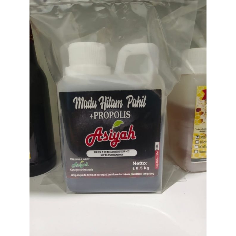 

MADU HITAM PAHIT +PROPOLIS ASIYAH