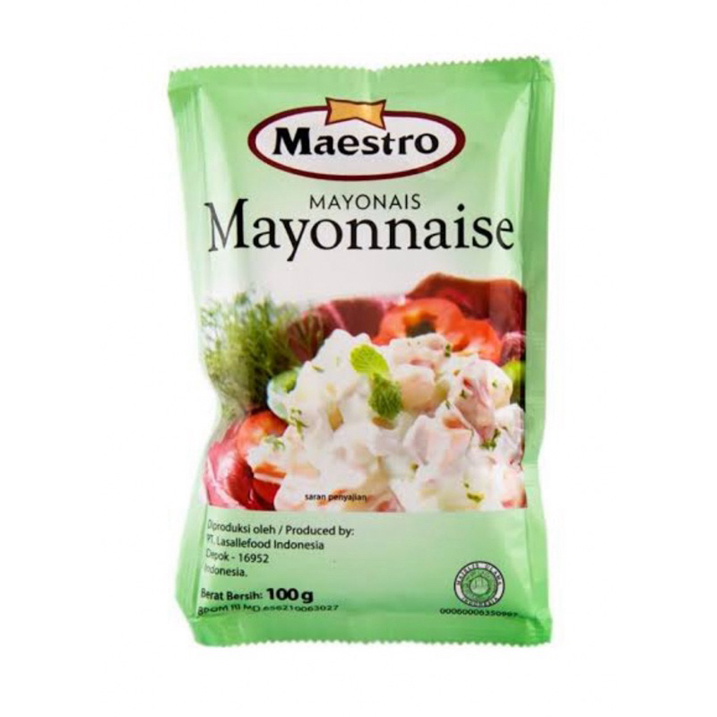 

maestro mayones 100gr mayonais mayo mayonise