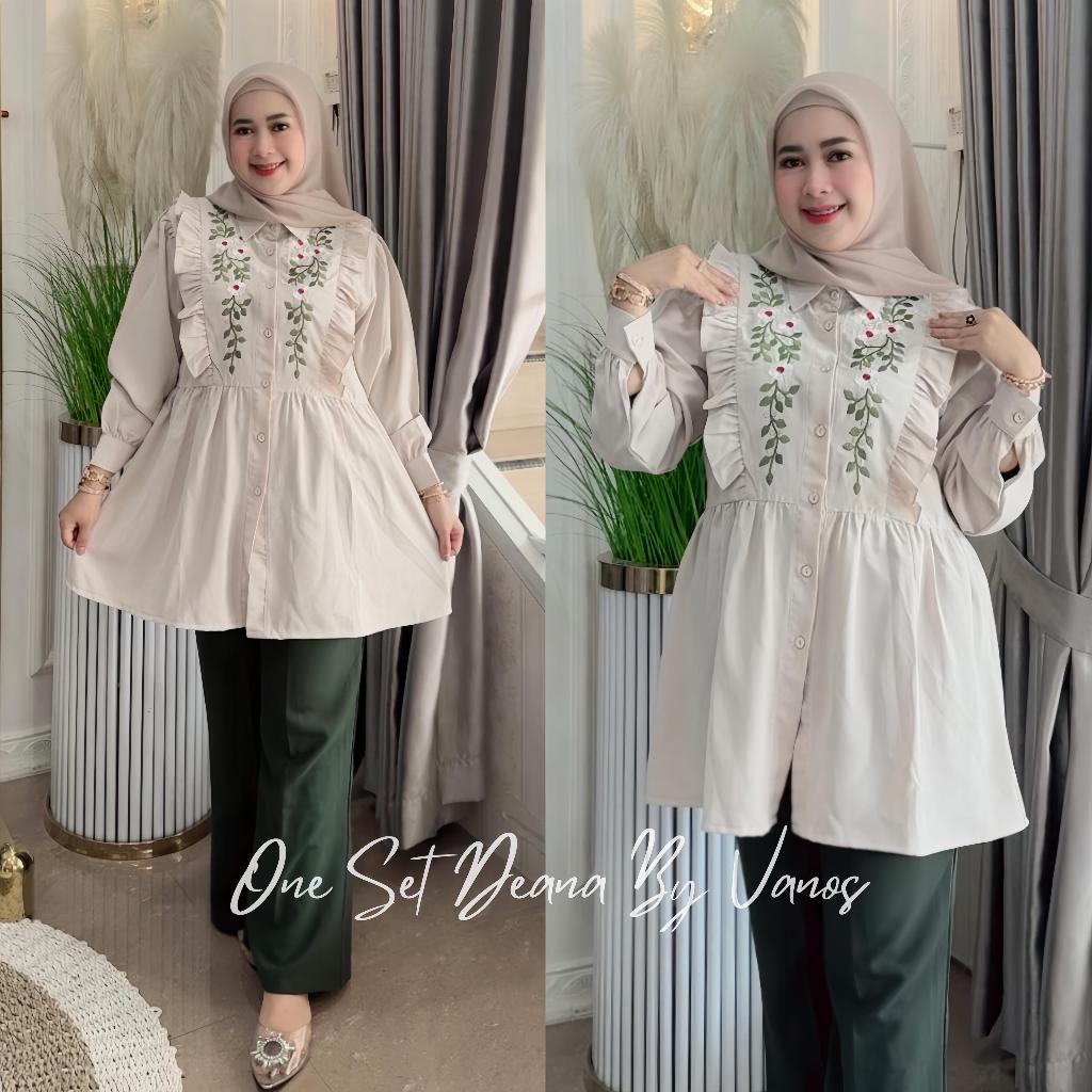 Setelan Celana Wanita Deana Exclusive By Vanos Store