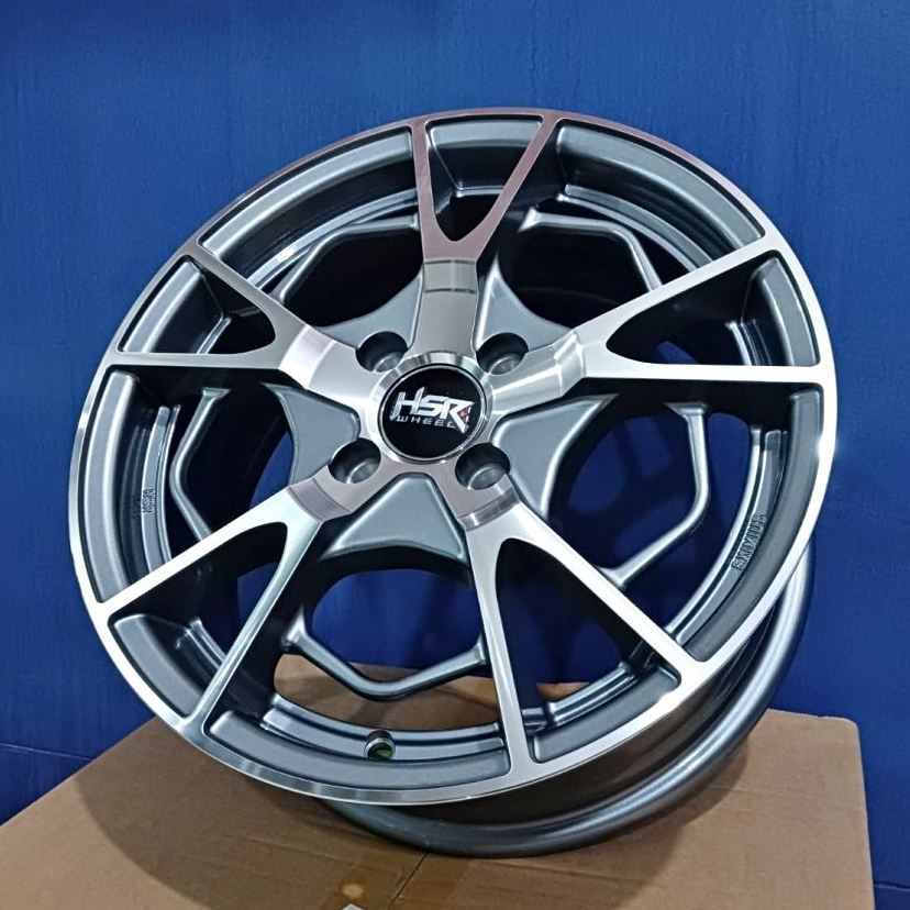 Velg Mobil Datsun, March, Ignis, Ring 15 Lebar 6,5 Velg Racing Hsr Eximius