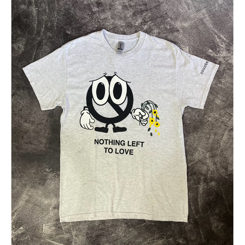 tshirt band Counterparts sad face “nothing left to love”