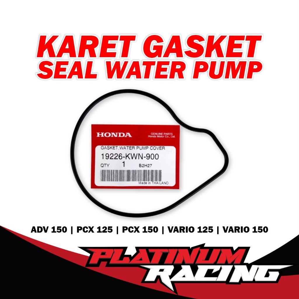 Gasket Water Pump Honda Vario 125 150 19266-KWN-900 Karet Fuel Pump PCX 150 BY PLATINUM RACING