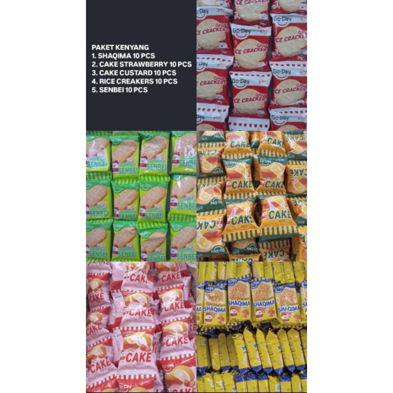 

PAKET KENYANG GODAY MSG2 10 PCS || HALAL SNACK