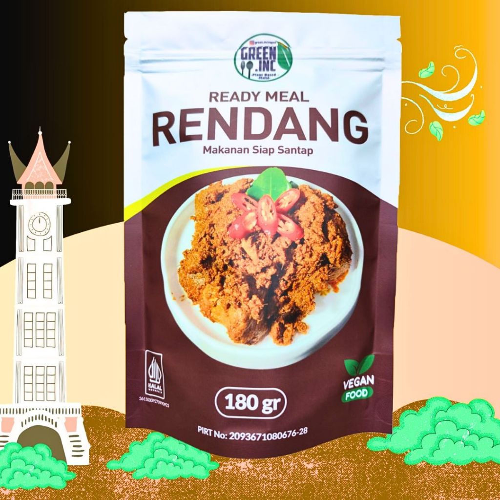 

Green Inc Ready Meal Rendang Makanan Siap Santap 180gr Vegan Vegetarian Halal Makanan Cepat Saji Bisa Langsung Dimakan