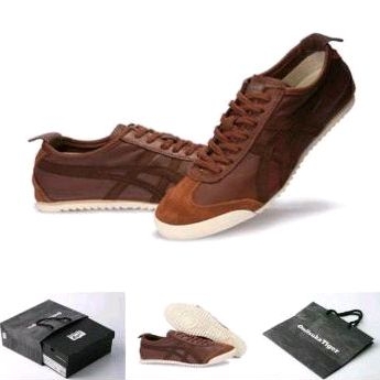 Sepatu Onitsuka Tiger Deluxe Brown Japan Made