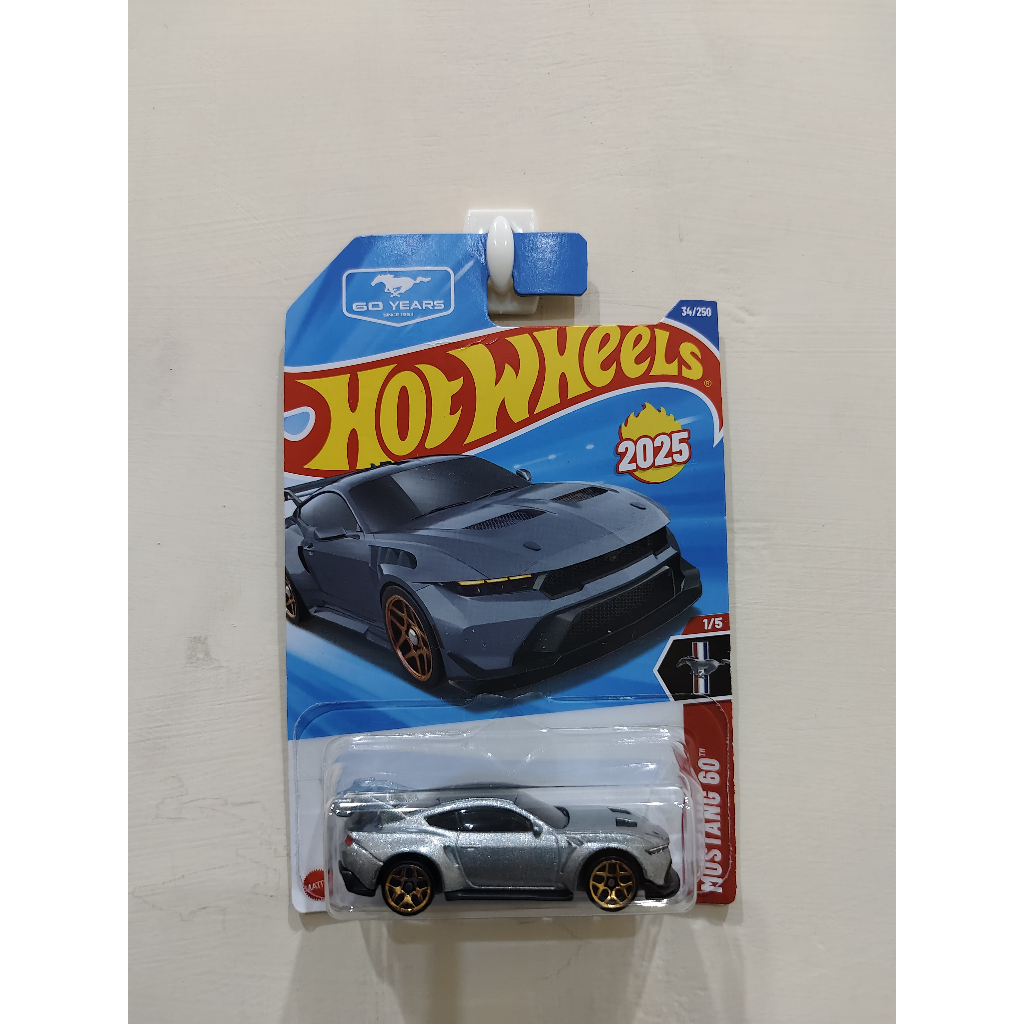 Hot Wheels Ford Mustang GTD Silver Anniversary 60Th Lot B 2025