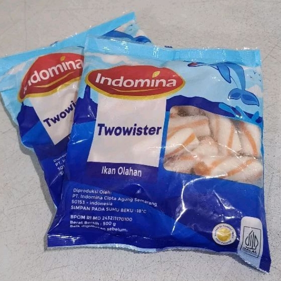 

INDOMINA TWOWISTER IKAN OLAHAN 500GR