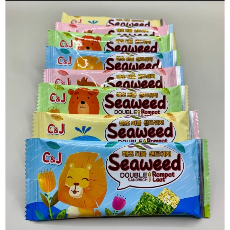 

grosir rumput laut sandwich 1 pak isi 20 pcs