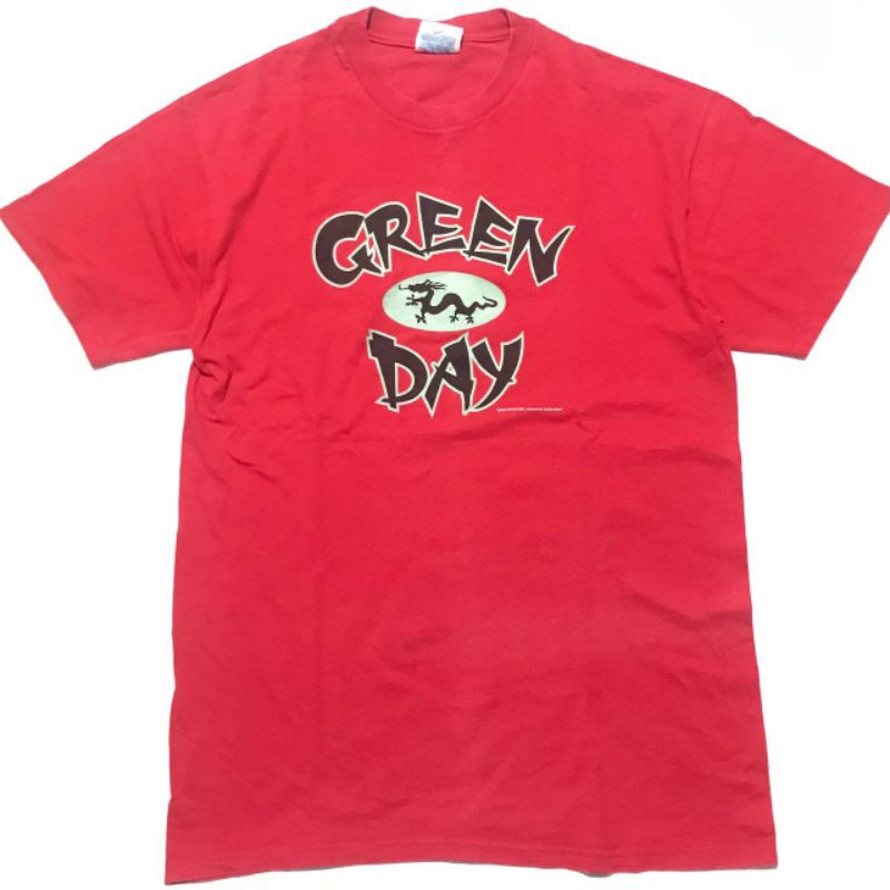 Kaos Green Day Vintage