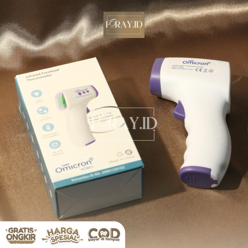 Termogun Infrared | Alat Ukur Suhu Badan Digital