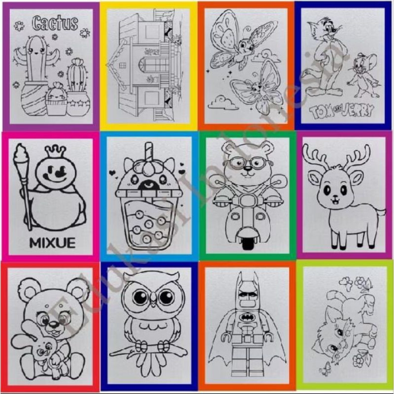 

LUKIS STYROAFOAM ISI 10 UKURAN 30X40CM MAINAN EDUKASI ANAK MURAH