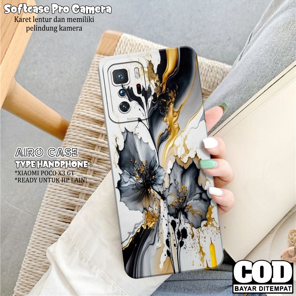Case XIAOMI POCO X3 GT - Softcase XIAOMI POCO X3 GT - Fashion Case ABSTRAK - Casing XIAOMI POCO X3 G