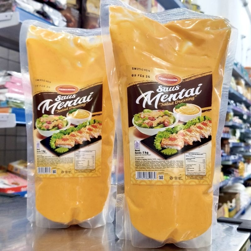 

Prima Agung Mentai 1kg/Saus Mentai 1kg/Saus Mentai Prima Agung 1kg/Mentai Sauce