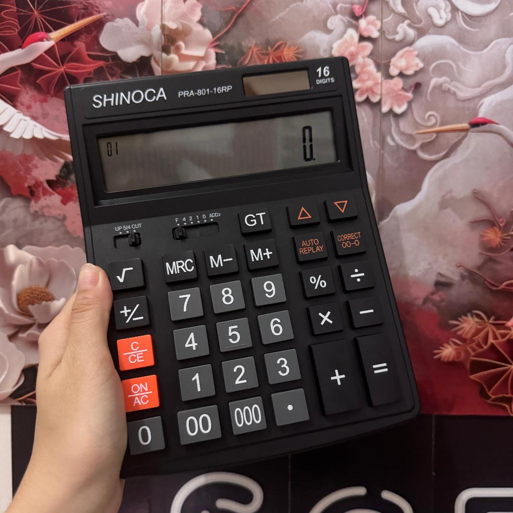 

ORIGINAL KALKULATOR SHINOCA CHECK CORRECT AUTOMATIC REPLAY 120 STEP