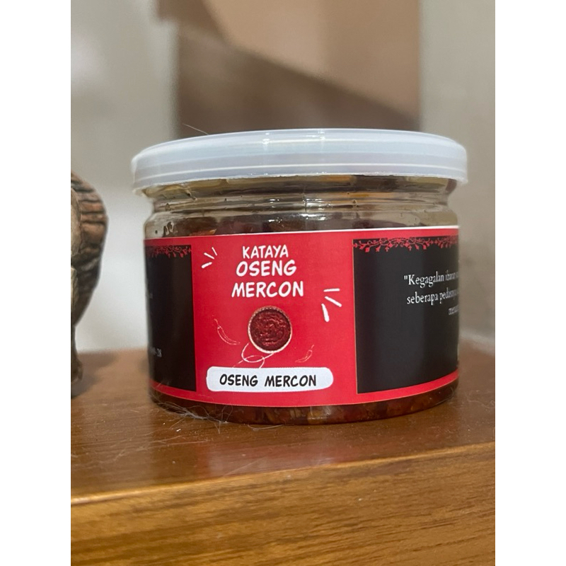

[ PAKET 2 BOTOL ] — Oseng Mercon Daging Sapi - 120 gr