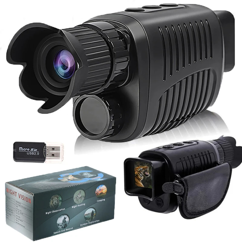 Teropong Digital Monokular Teropong Video Malam Hari Digital 1.5 Inch Night Vision